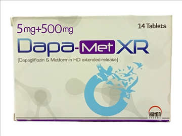 Picture of Dapa Met Xr 5/500mg Tab 7x2s